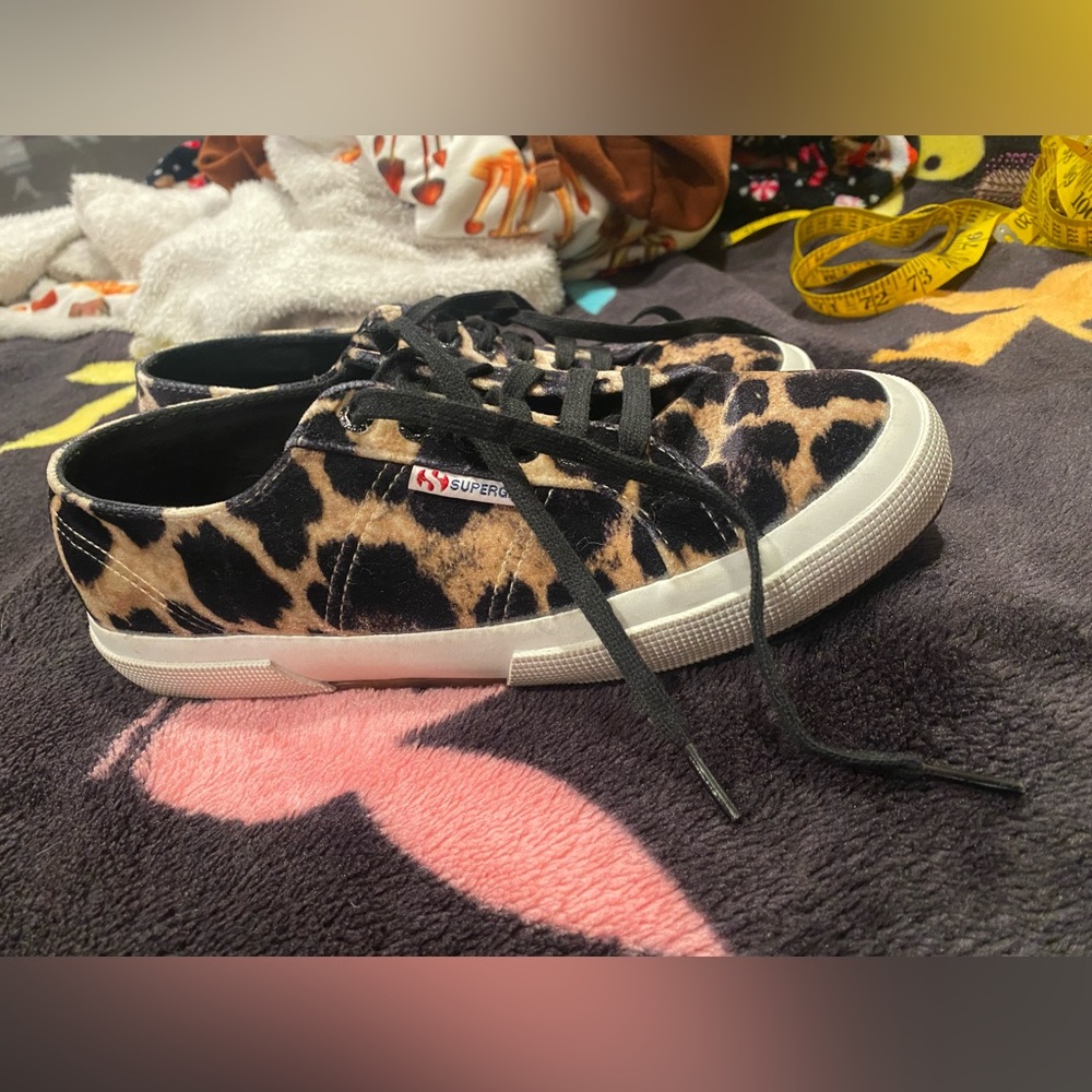 SuperGa cheetah print shoes size 7.5